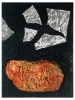 Soektog / Spiritual journey  |  1998  |  25x19cm  |  etching, chine collé  |  ed.20