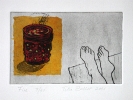 The Four Elements |     Fire      |   2001  |  11x17cm  |  etching, chine collé  |  ed.40